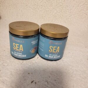 Mielle Sea Moss Anti-Shedding Gel Masque infused w/Saw Palmetto 8oz. LOT Of 2